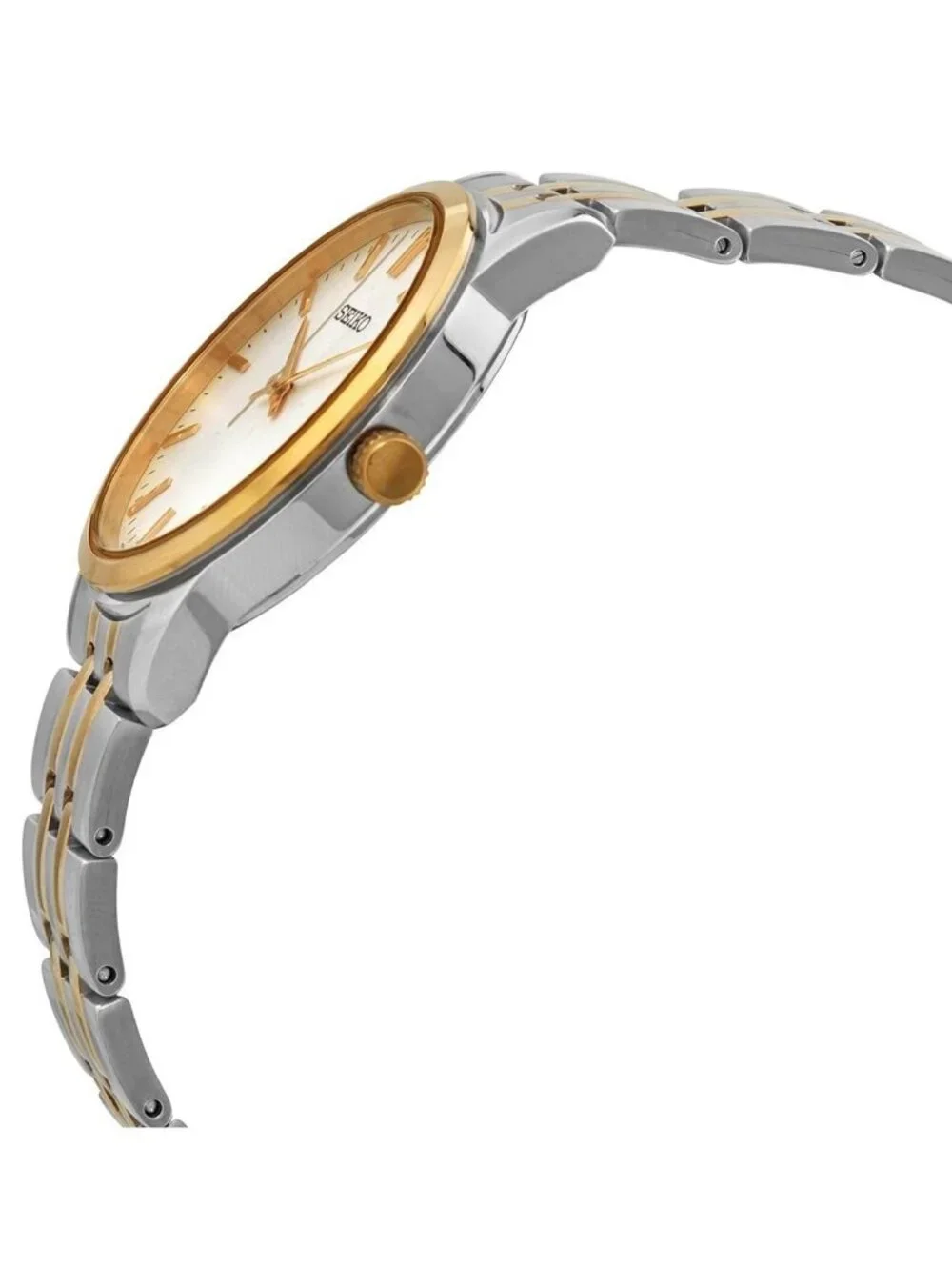 NWT Seiko Essentials Quartz White Dial Men's Watch
